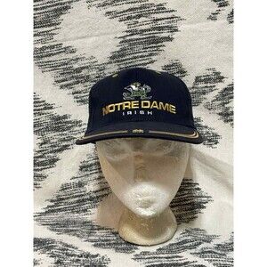Vintage Notre Dame Fighting Irish Hat Twins Enterprise NCAA College Adult